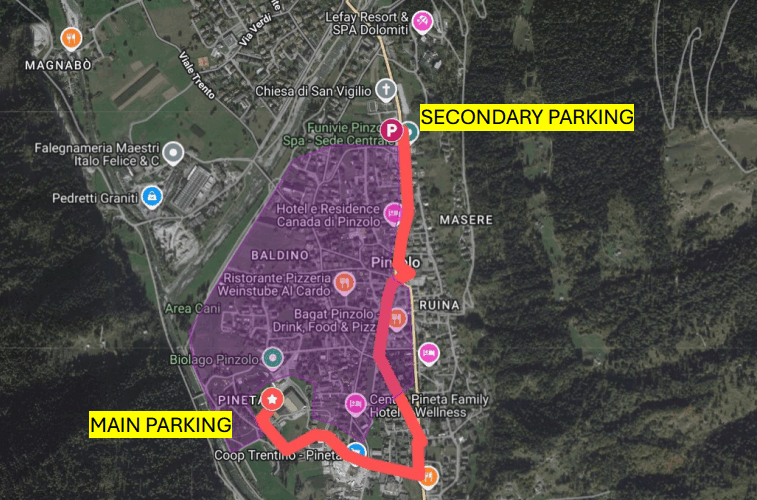 PARKING INFORMATION FOR LAST STAGE